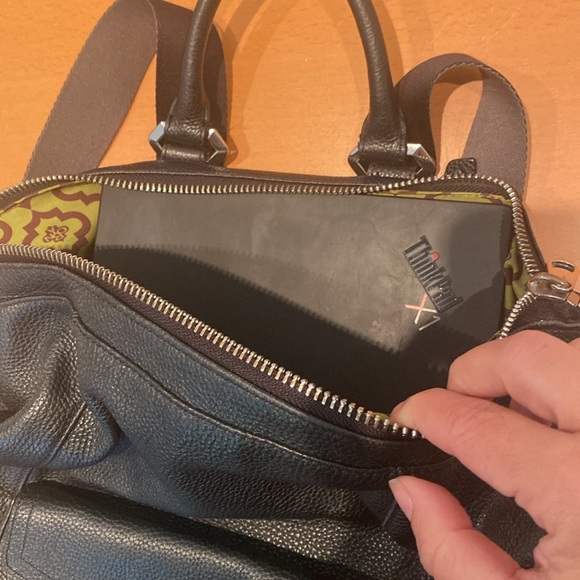 orYANY Pebbled Leather Backpack - Picture 13 of 14